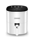 Friteuse sans huile digitale 6.5l airmed6 blanche