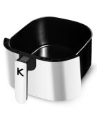 Friteuse sans huile digitale 6.5l airmed6 blanche