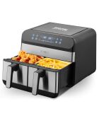 Double friteuse inox 9L airflow noire
