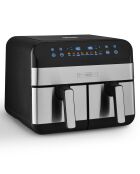 Double friteuse inox 9L airflow noire
