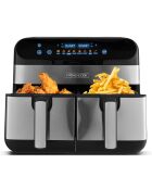 Double friteuse inox 9L airflow noire