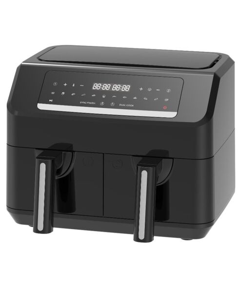 Friteuse sans huile digitale 3.6l noire