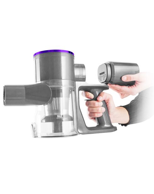 Aspirateur-balai sans fil digital f17 violet