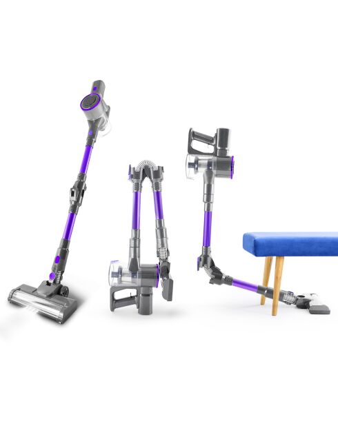 Aspirateur-balai sans fil digital f17 violet