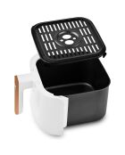Friteuse sans huile 4l - 8 programmes airmed4 blanche