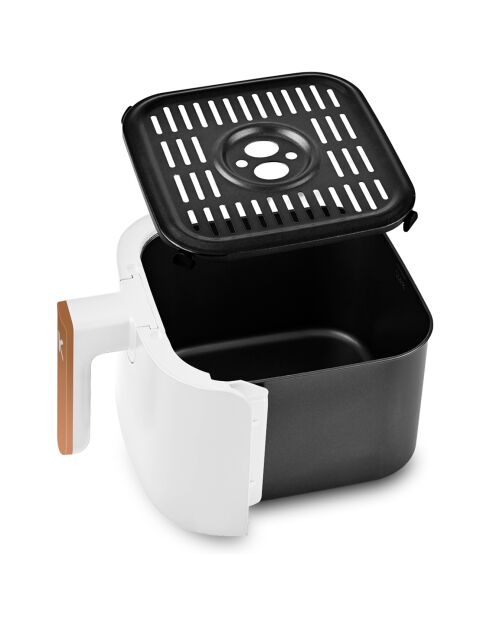 Friteuse sans huile 4l - 8 programmes airmed4 blanche