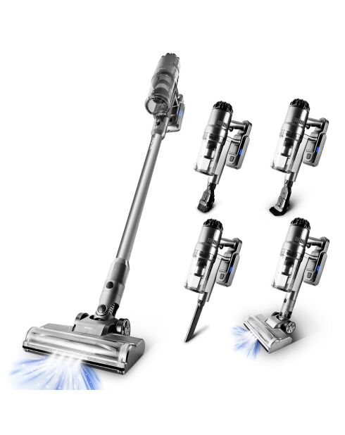 Aspirateur-balai sans fil f16 gris noir