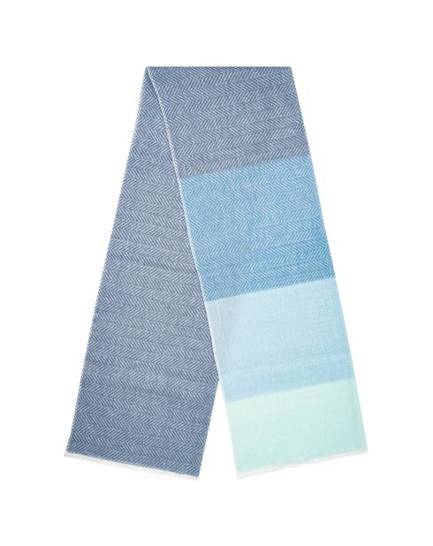 Etole en Lin & Coton bleue - 70x200 cm