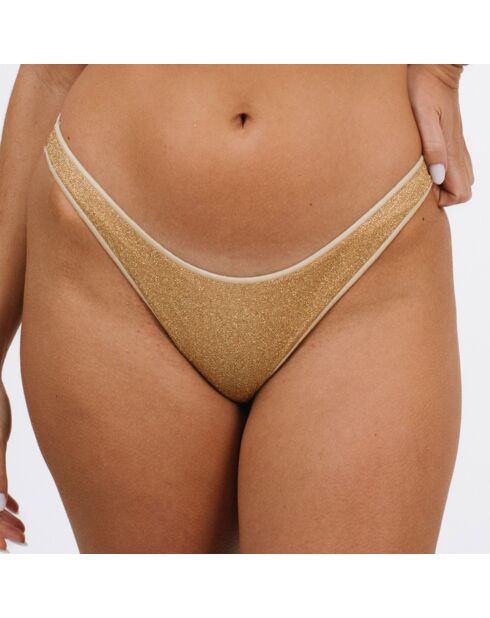 Lena gouden bikinibroekje