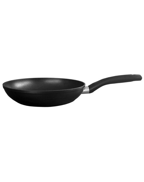 Padella Easy in alluminio forgiato a induzione nera - D.24 cm