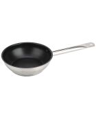 Poêle en acier inoxydable Gastronomie induction inox - D.20 cm