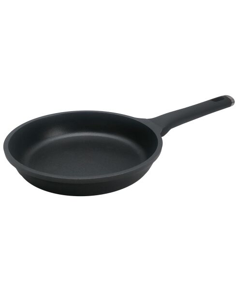 Poêle en fonte d'aluminium Stockholm induction noire - D.26 cm