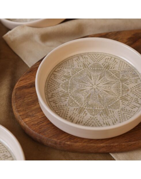 6 Bols crèmes - 200ml