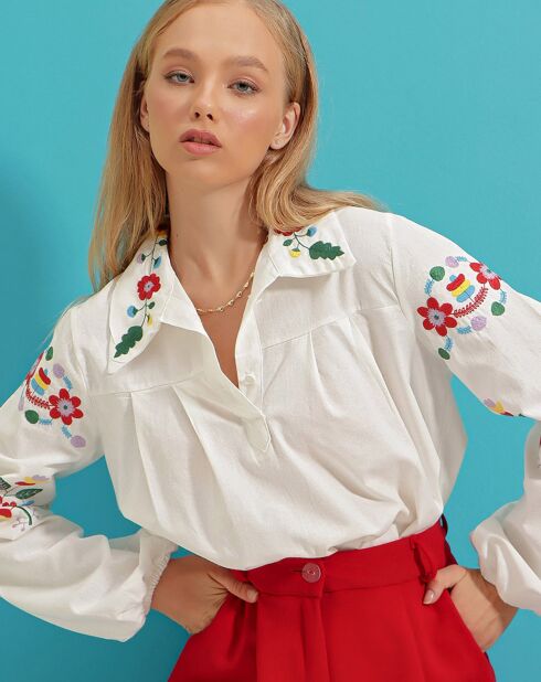 Chemise Lorraine blanche