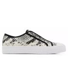 Sneakers en Cuir Babs serpent