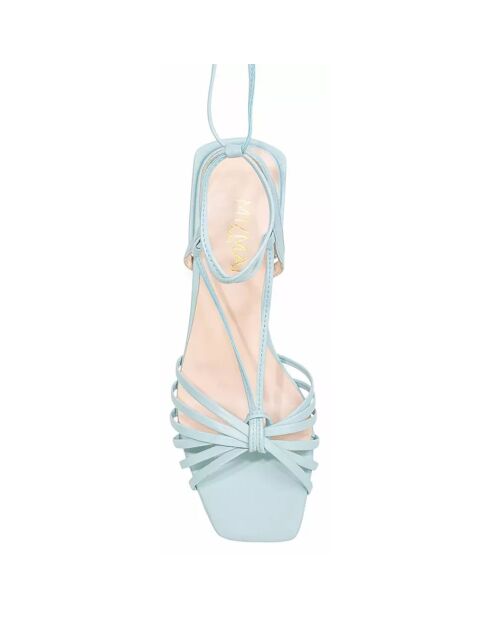 Sandales en Cuir Corfou bleues