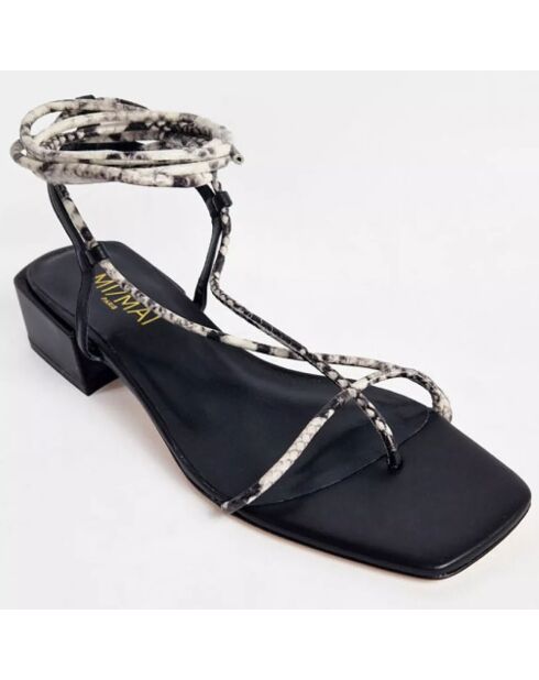 Sandales en Cuir Devon noires