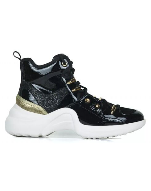 Sneakers en Cuir Getty noires