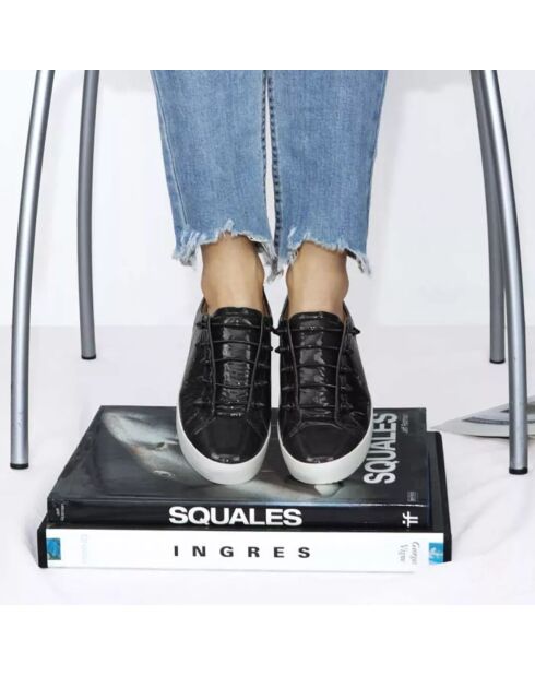 Sneakers en Cuir Joe noires