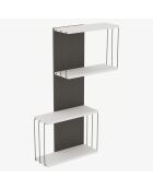 Etagère murale Destan blanche - 65x96x19 cm