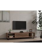 Meuble TV Safir pin - 160x35x40 cm