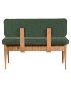 Banc Vina pin/vert - 110x85x40 cm