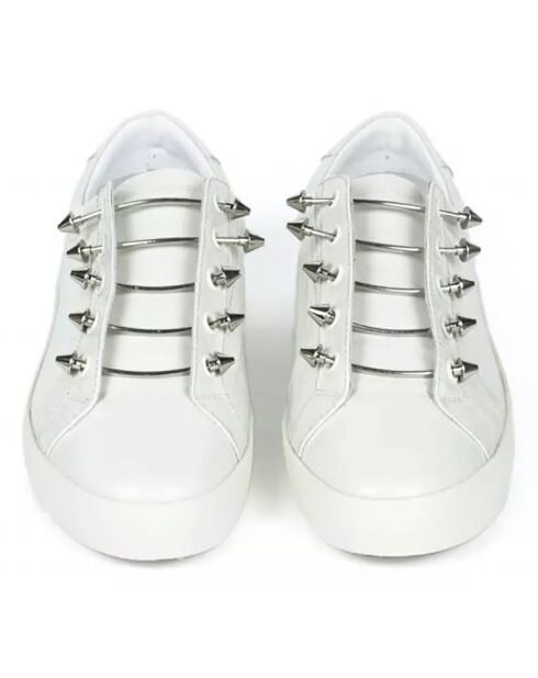 Sneakers en Cuir Joe blanches