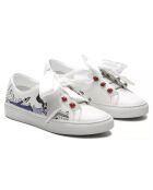 Sneakers en Cuir Joe blanches