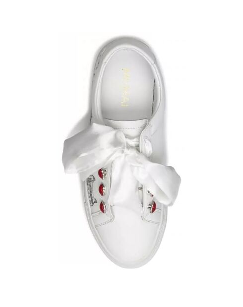Sneakers en Cuir Joe blanches