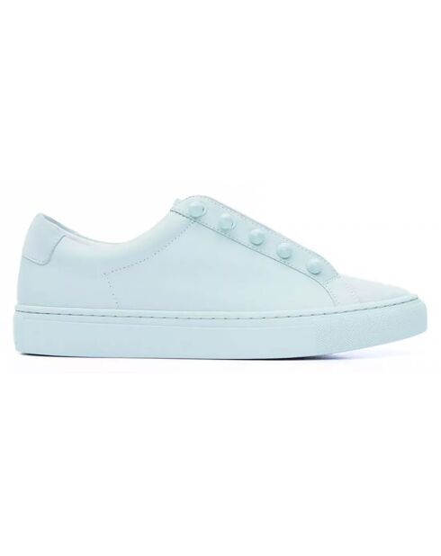 Sneakers en Cuir Joe vertes