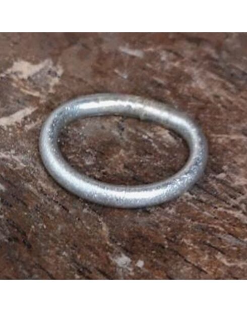Bague Bouddhiste argentée