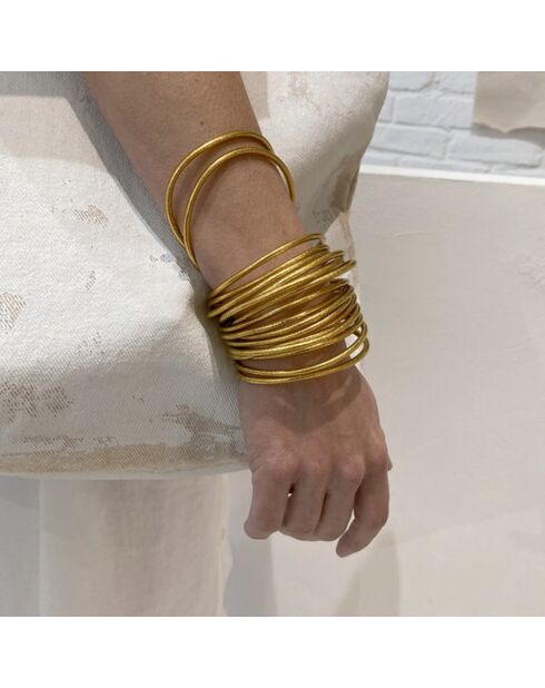 Bracelet Bouddhiste Fin doré