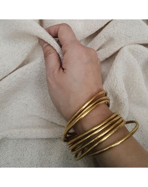 Bracelet Bouddhiste Fin doré