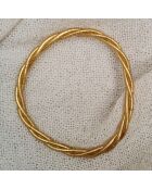 Bracelet Bouddhiste Torsadé Fin doré