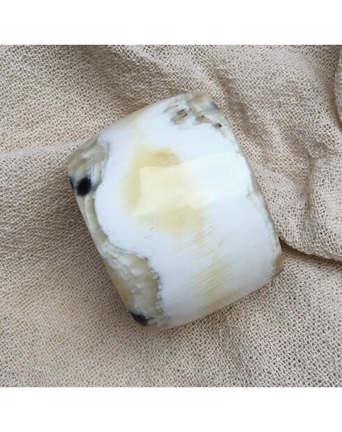 Bracelet en Corne beige