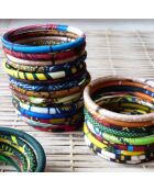 Bracelet Wax coloris aléatoire multicolore