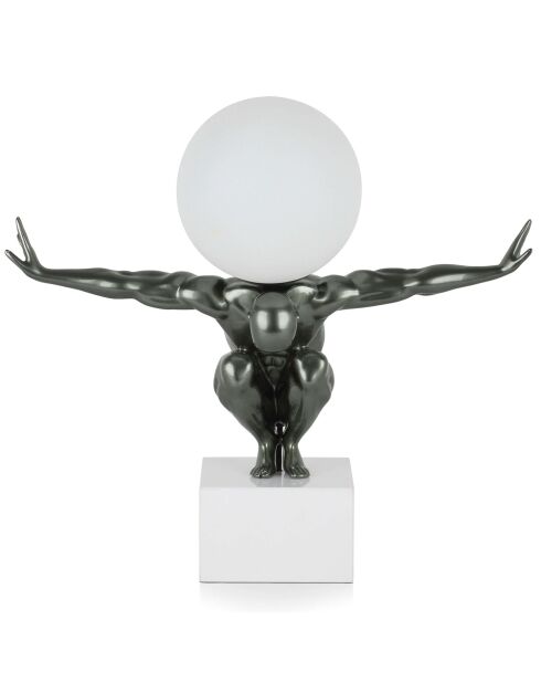 Lampe 'Équilibre' anthracite - 42x44x21 cm