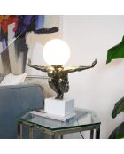 Lampe 'Équilibre' anthracite - 42x44x21 cm