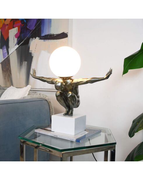 Lampe 'Équilibre' anthracite - 42x44x21 cm