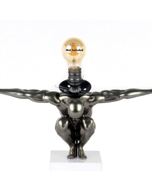 Lampe 'Équilibre' anthracite - 42x44x21 cm