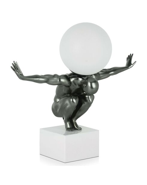 Lampe 'Équilibre' anthracite - 42x44x21 cm