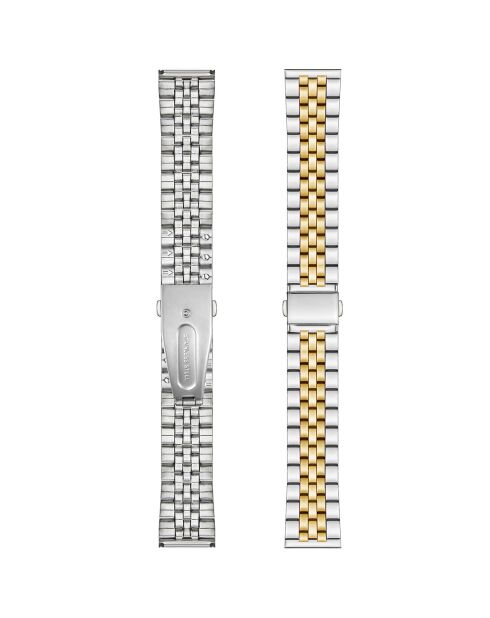Montre Barbara en Acier & Diamant doré/argenté