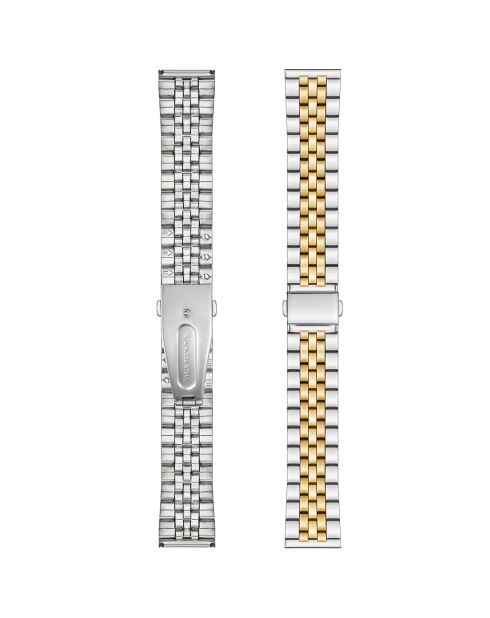 Montre Barbara en Acier & Diamant doré/argenté