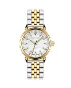 Montre Barbara en Acier & Diamant doré/argenté