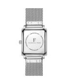 Montre Lilou en Acier & Diamant argentée