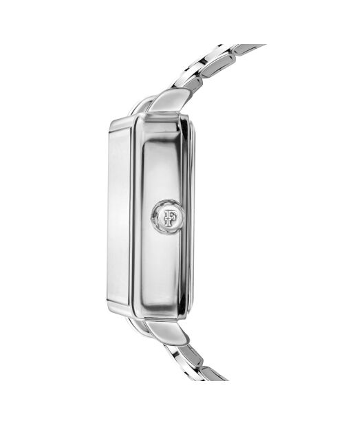 Montre Lilou en Acier & Diamant argentée