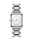Montre Lilou en Acier & Diamant argentée
