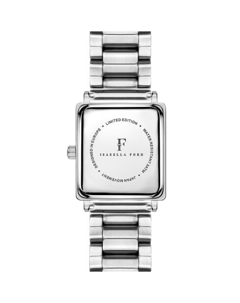 Montre Lilou en Acier & Diamant argentée