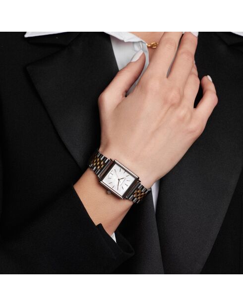 Montre Lilou en Acier & Diamant doré/argenté