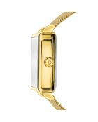 Montre Marie-Rose en Acier & Diamant dorée